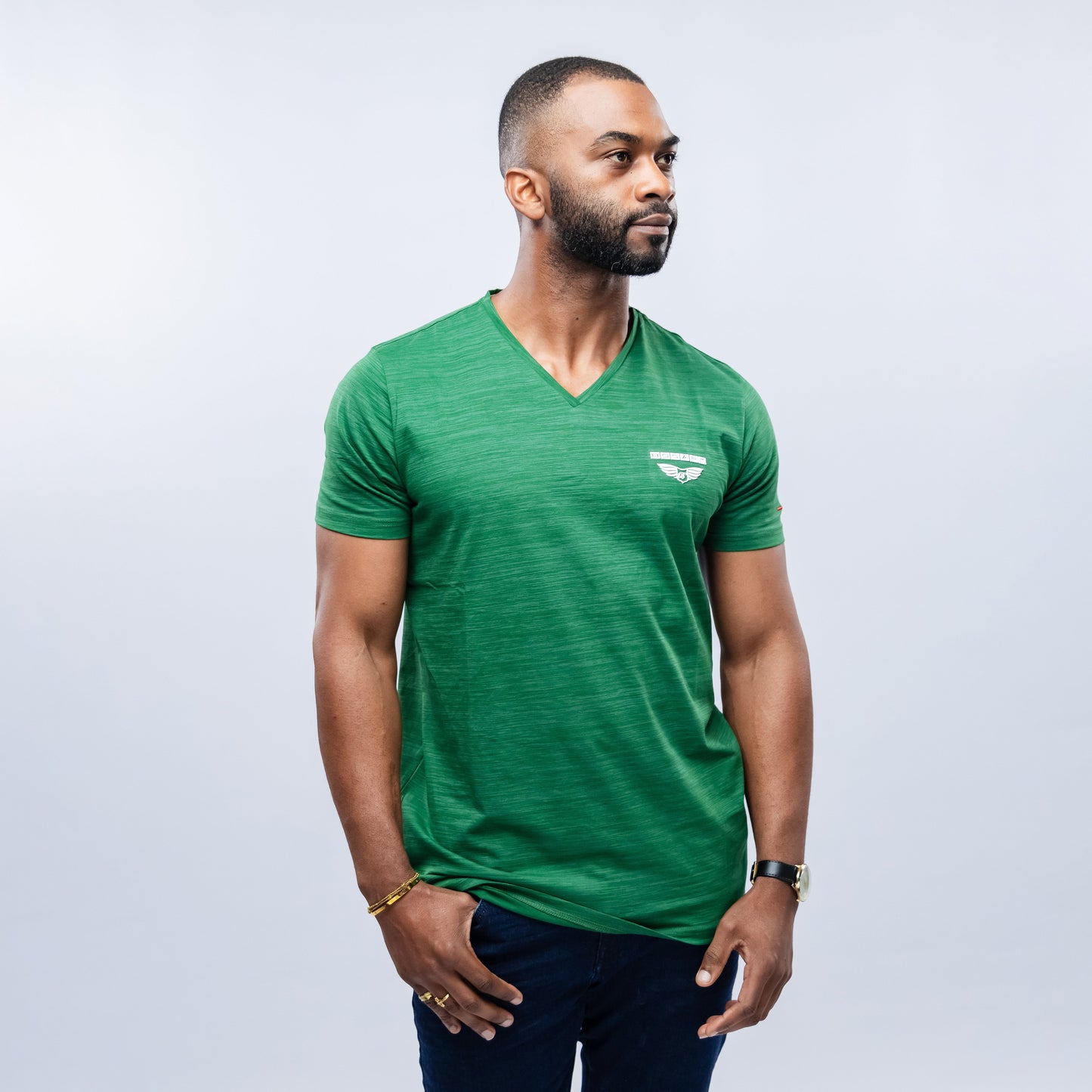 Bogart Man Signature V-Neck Tee
