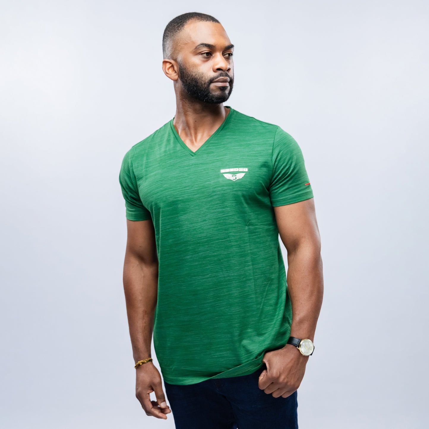 Bogart Man Signature V-Neck Tee