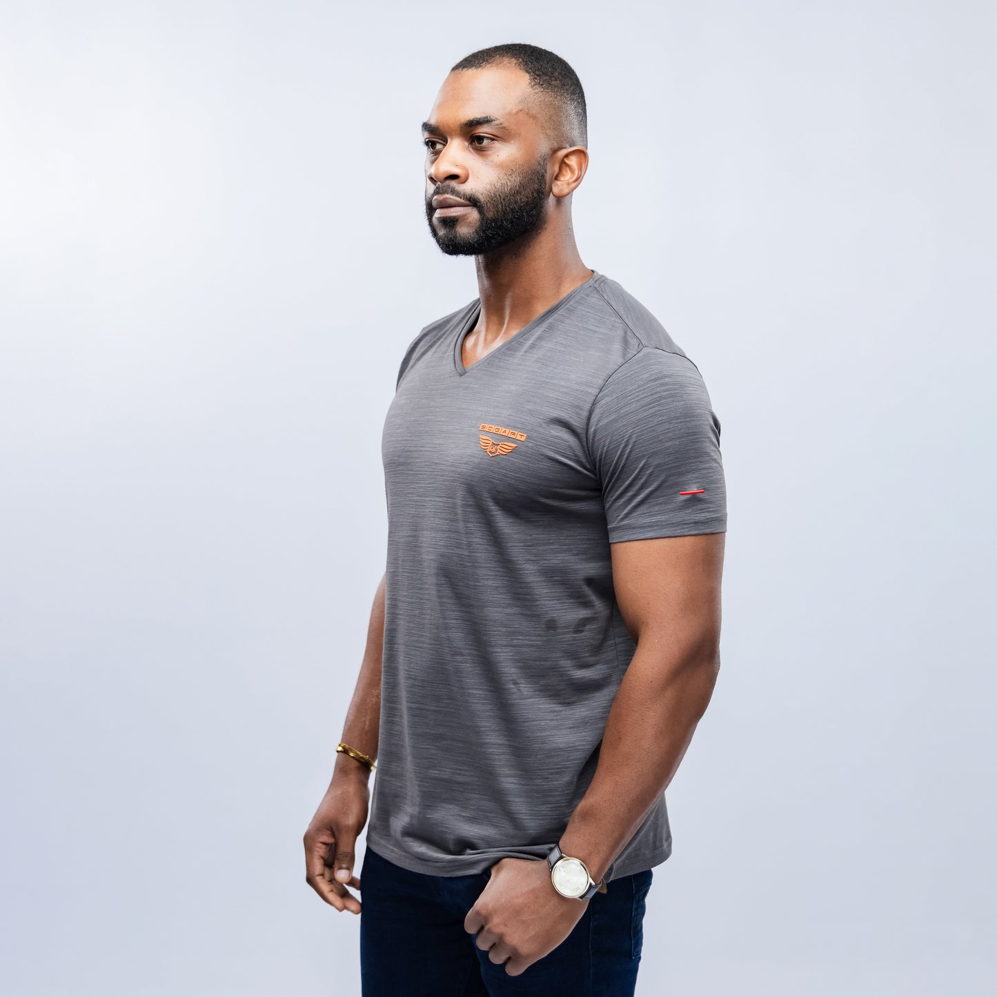 Bogart Man Signature V-Neck Tee