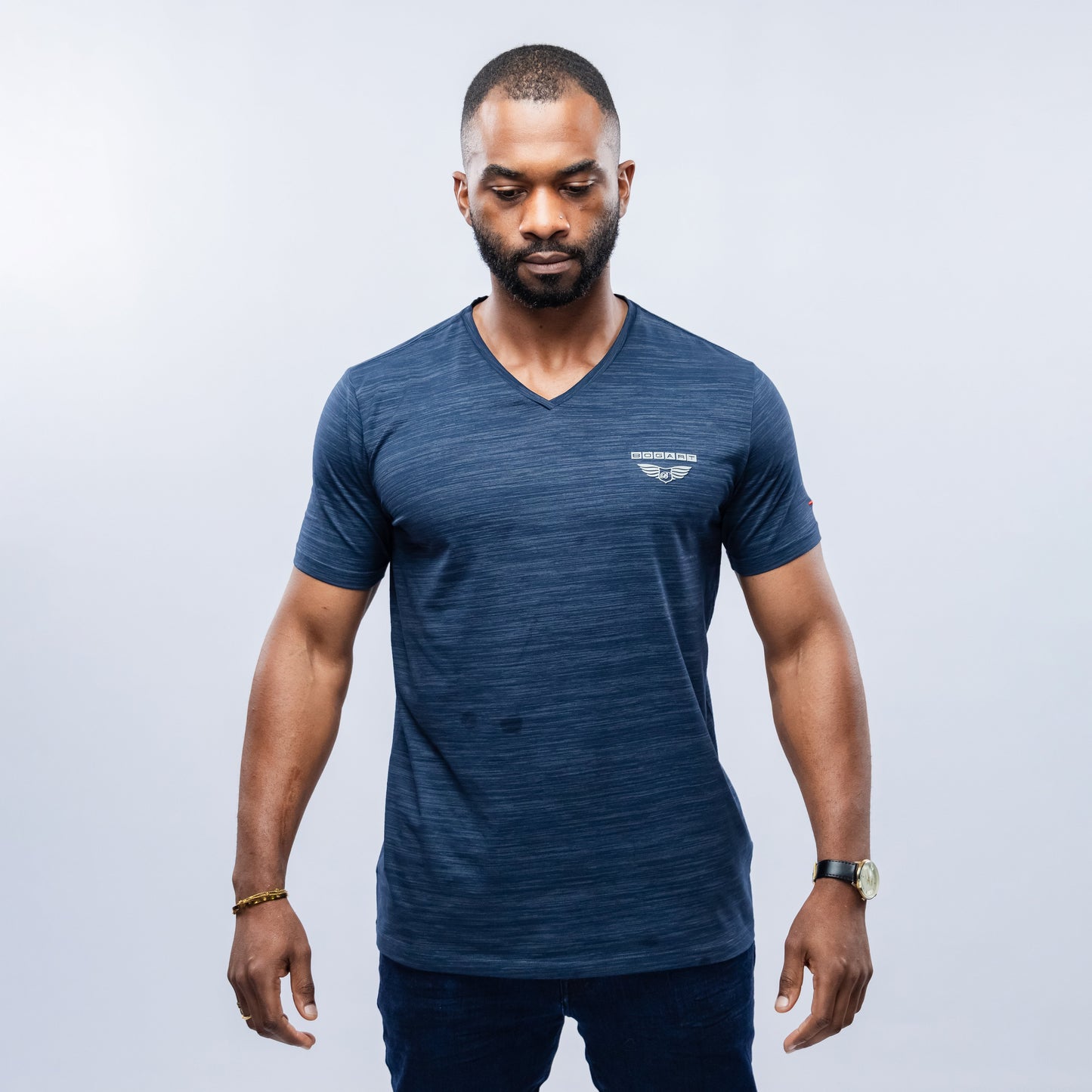 Bogart Man Signature V-Neck Tee