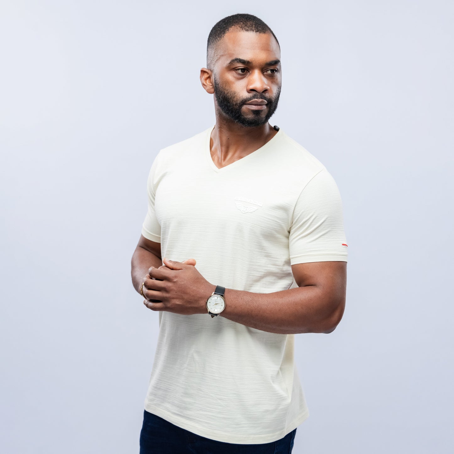 Bogart Man Signature V-Neck Tee