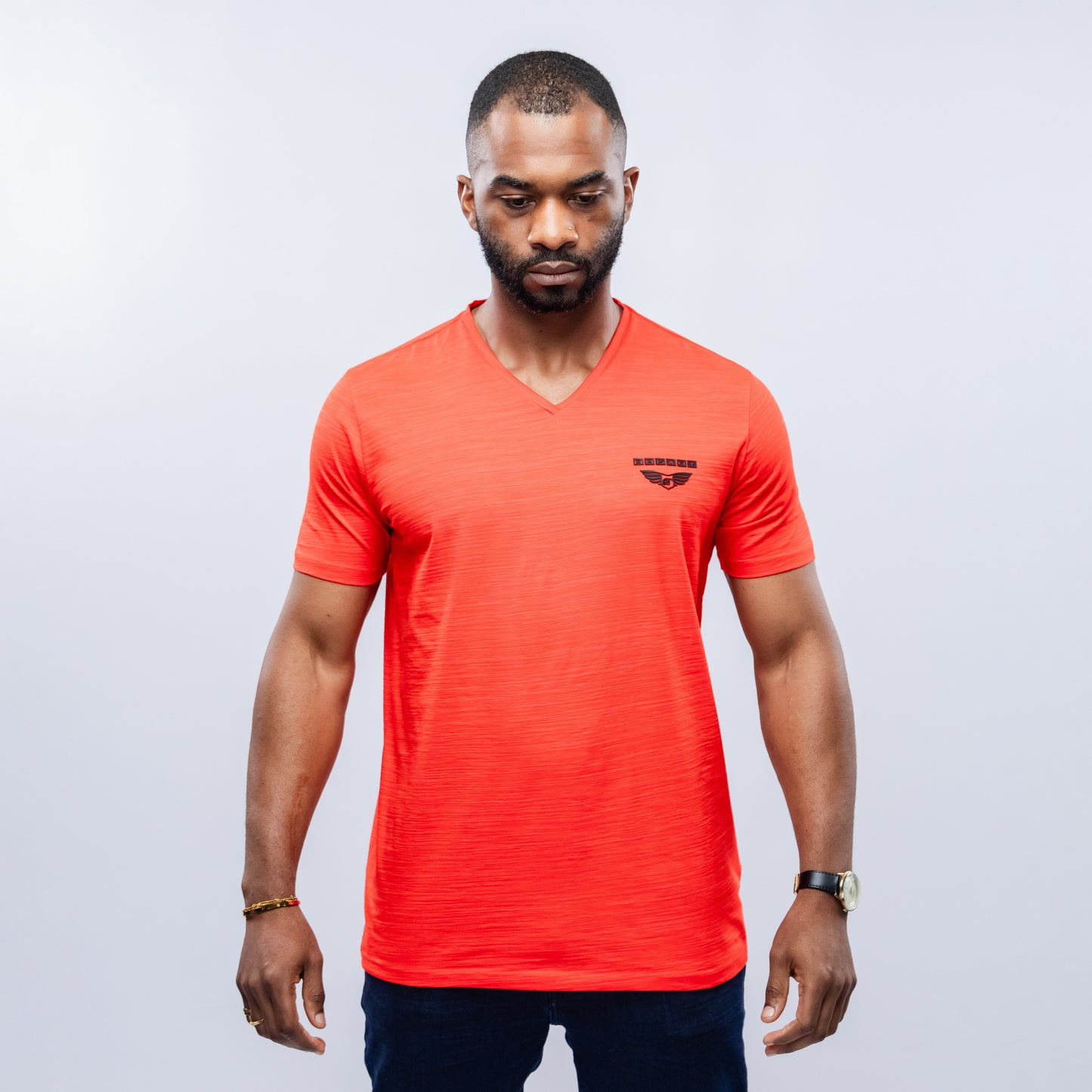Bogart Man Signature V-Neck Tee