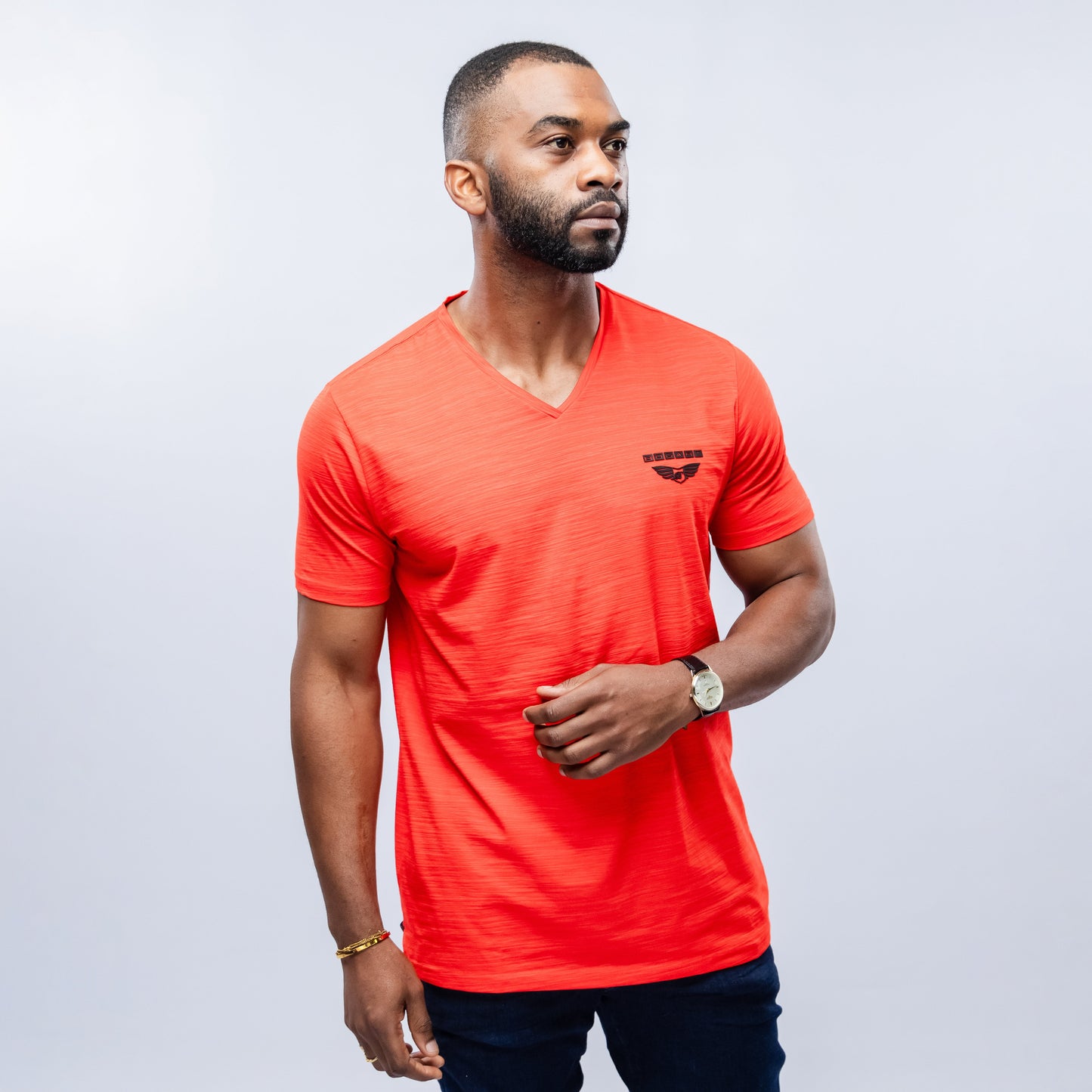 Bogart Man Signature V-Neck Tee