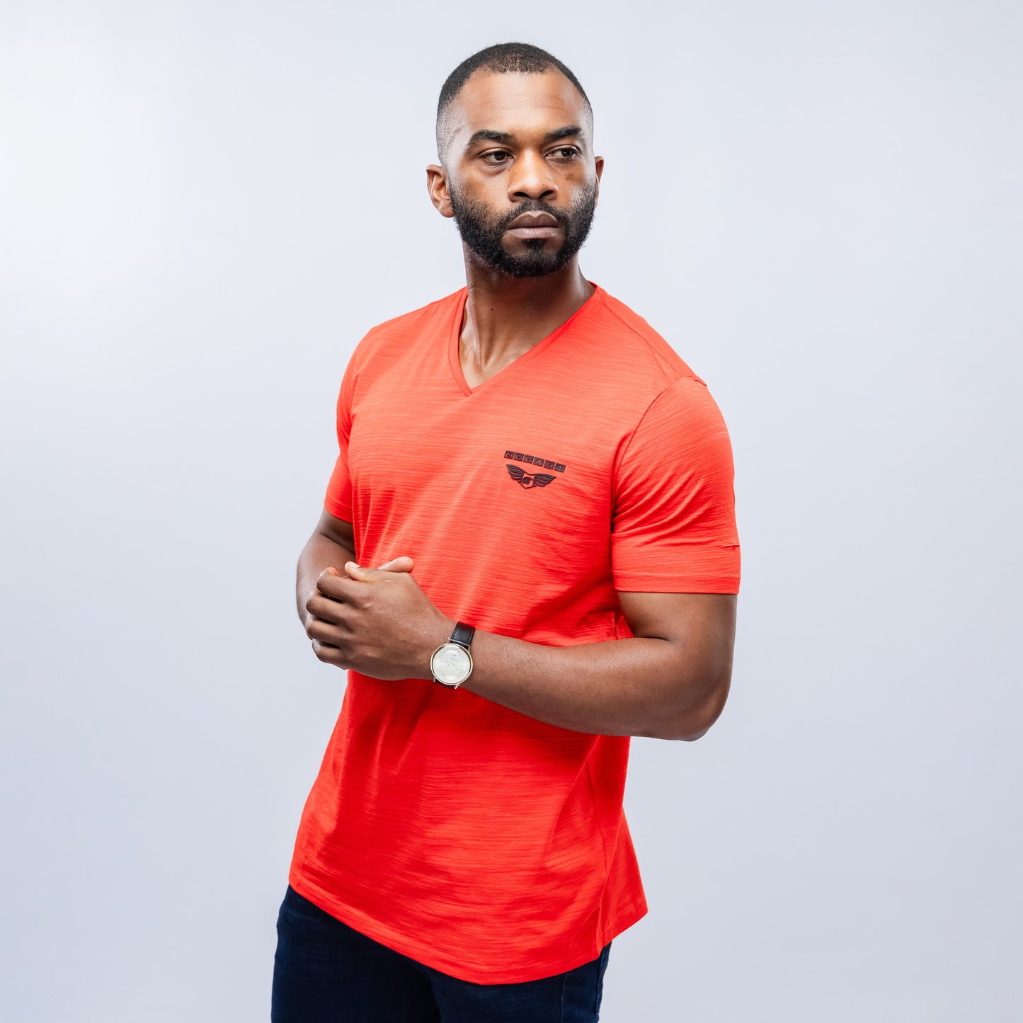 Bogart Man Signature V-Neck Tee