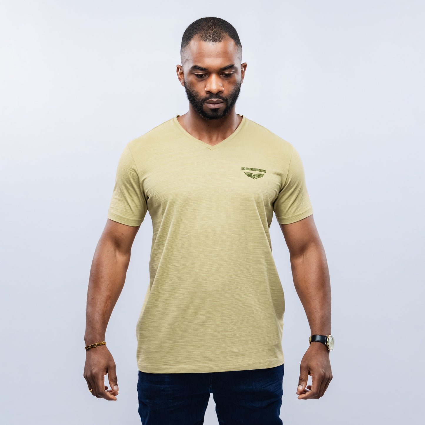 Bogart Man Signature V-Neck Tee
