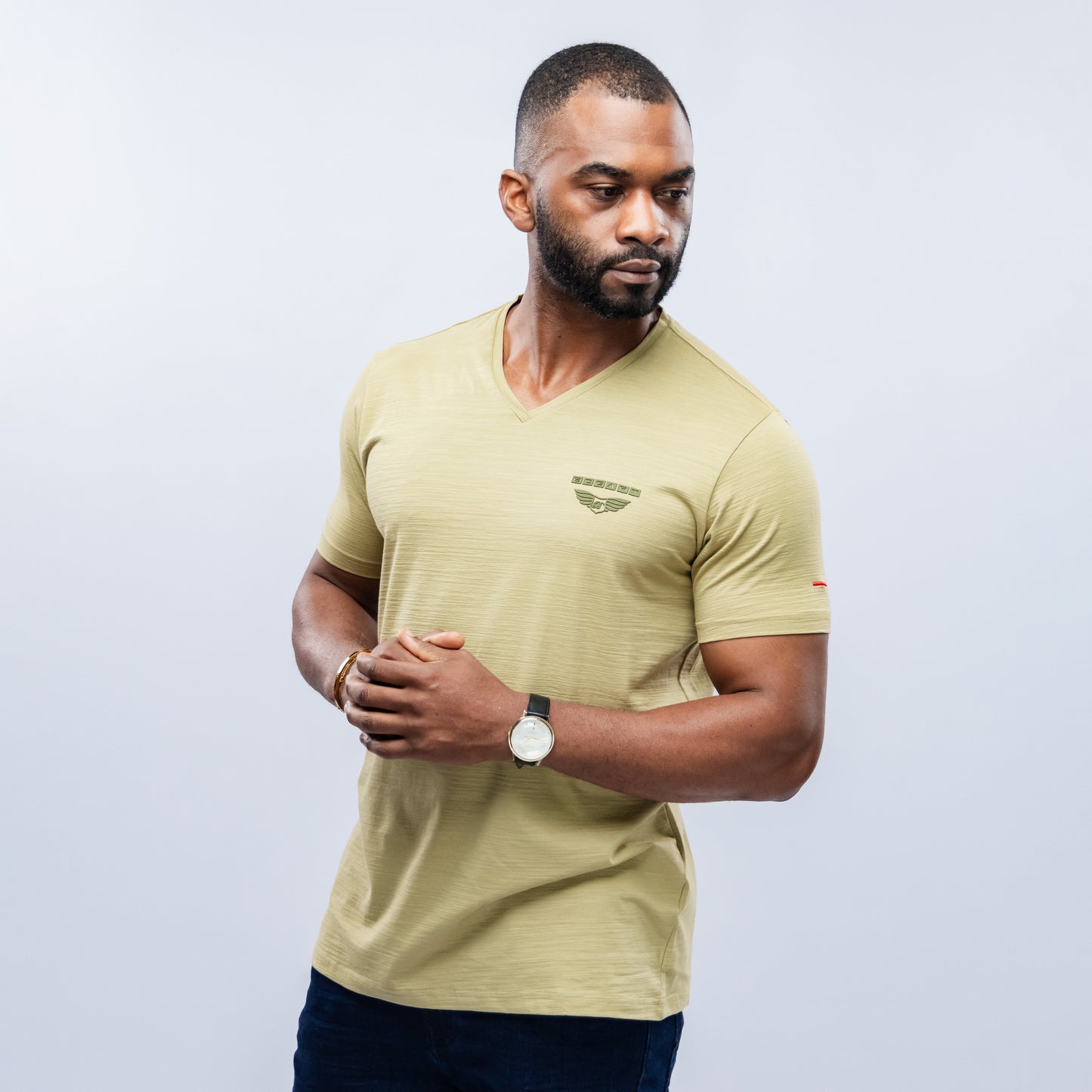 Bogart Man Signature V-Neck Tee