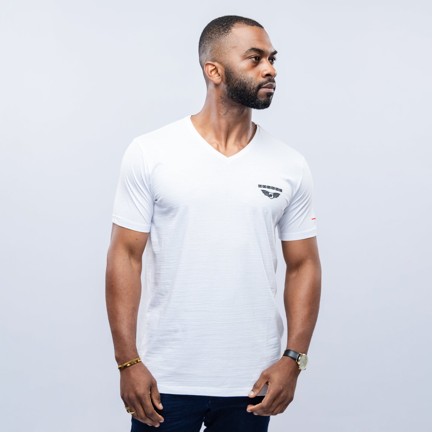 Bogart Man Signature V-Neck Tee