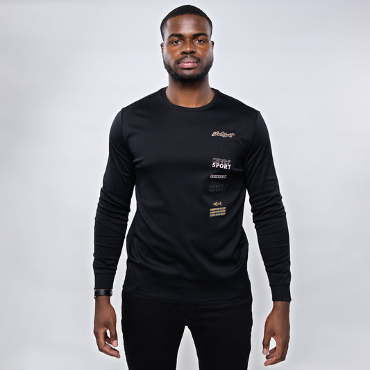 Shark Sport Long Sleeve Tee - Velocity Script Edition