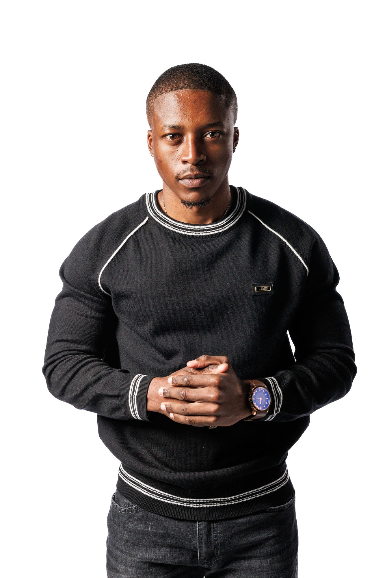 SR Classic Knit Jersey Black