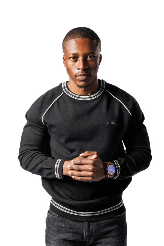 SR Classic Knit Jersey Black