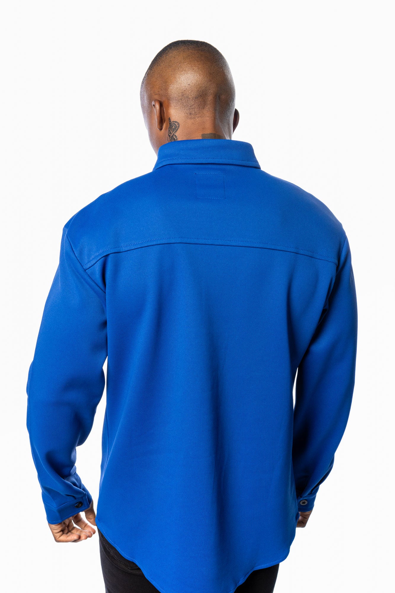 Premium Royal Blue Knit Shirt