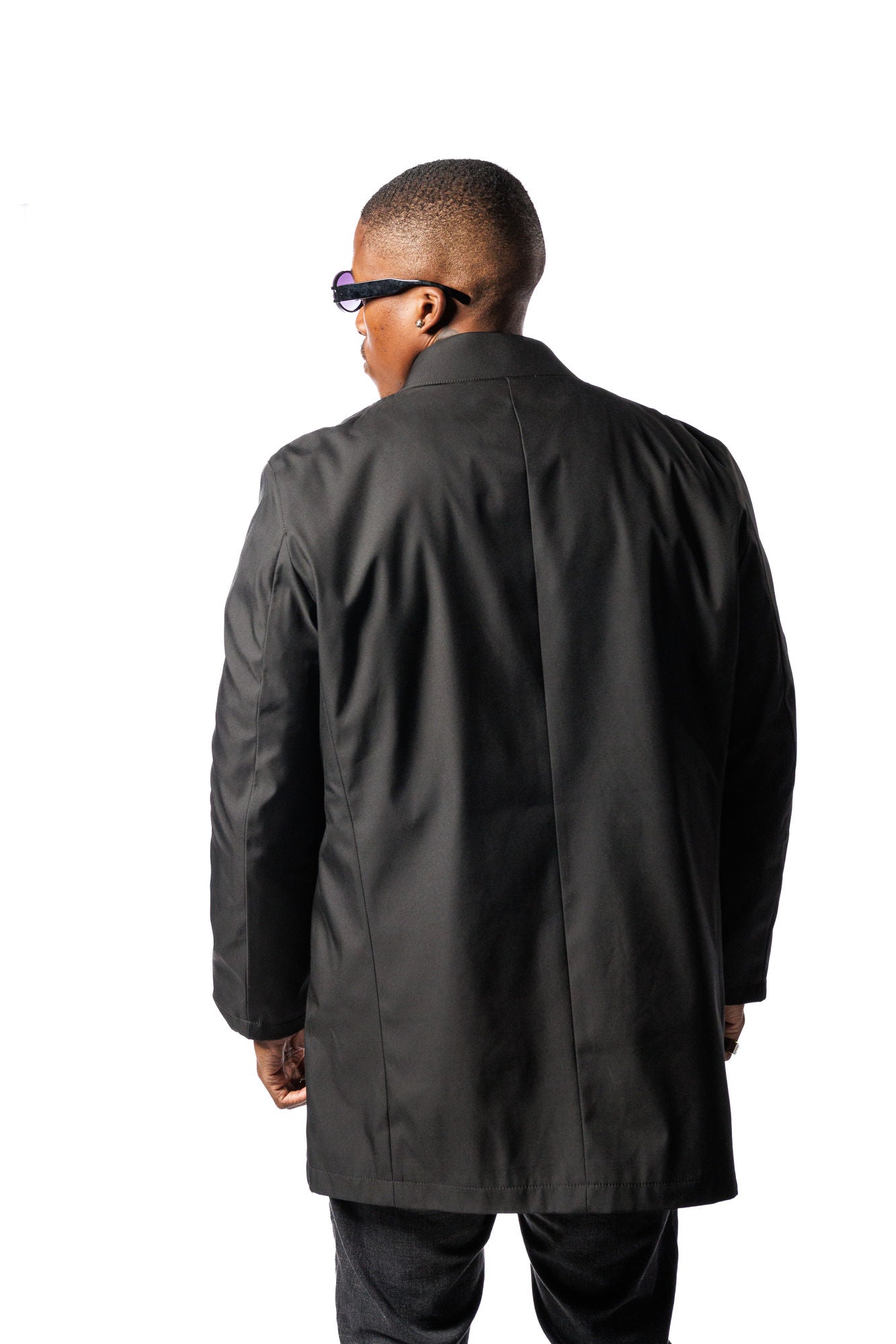Stefano R. Black 3/4 Jacket