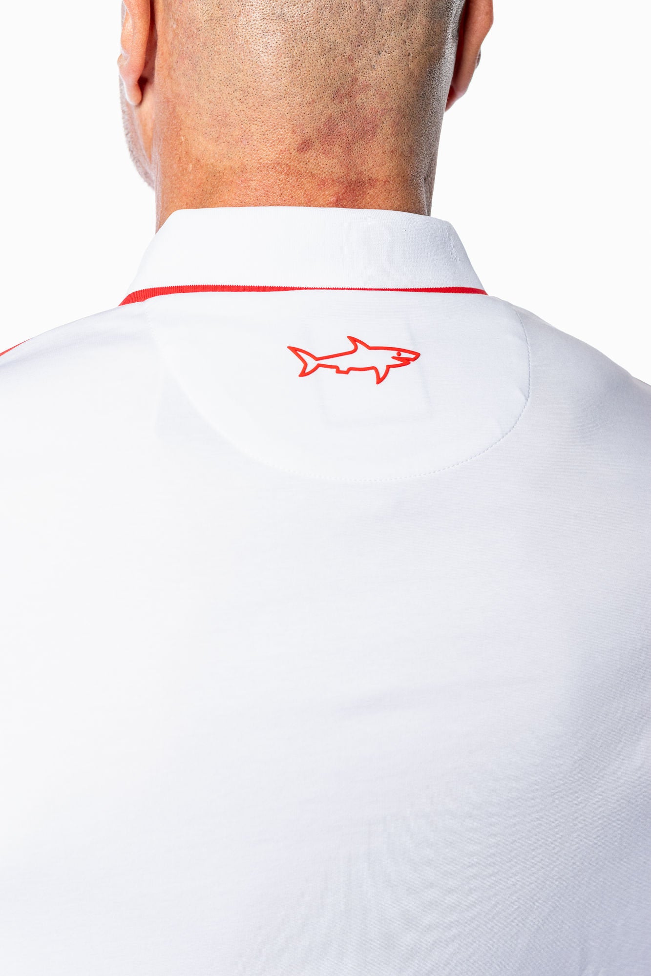 Red Striped Yachting Golfer