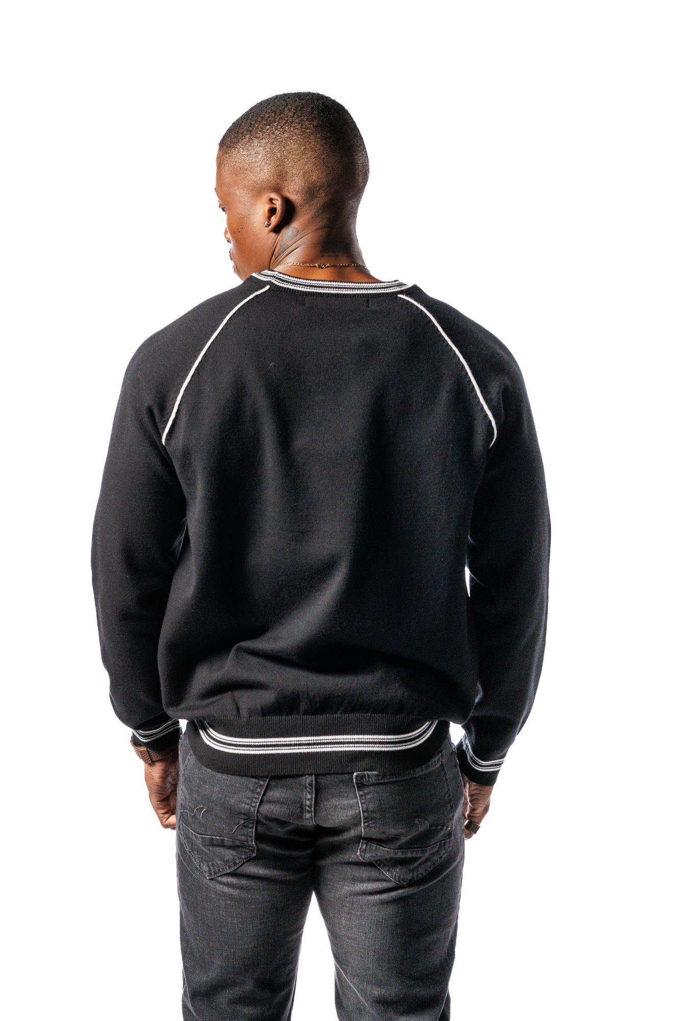SR Classic Knit Jersey Black