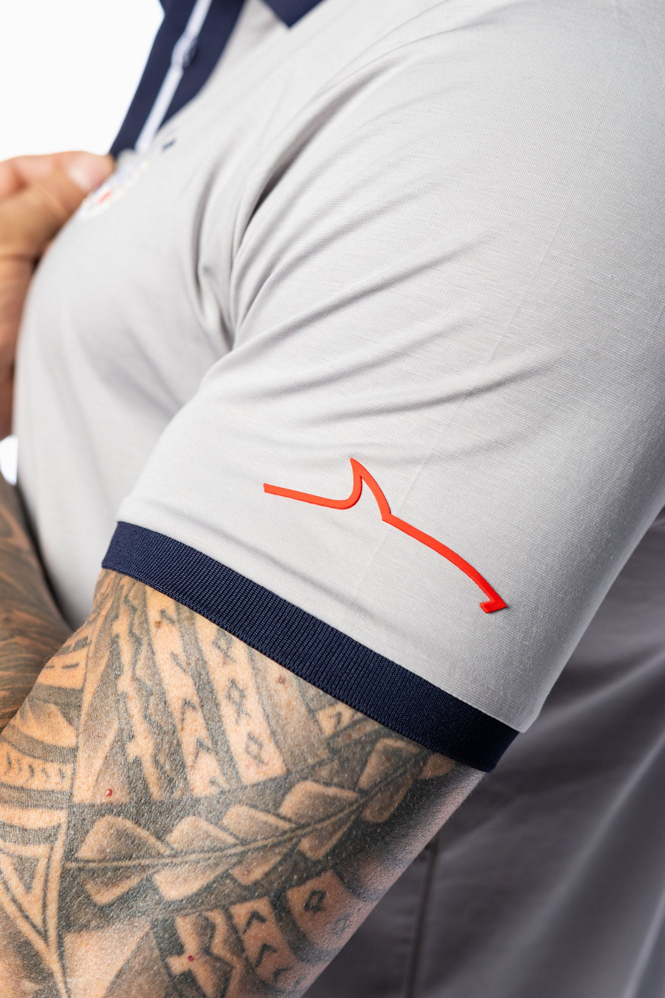 Uomo Golfer Grey & Navy