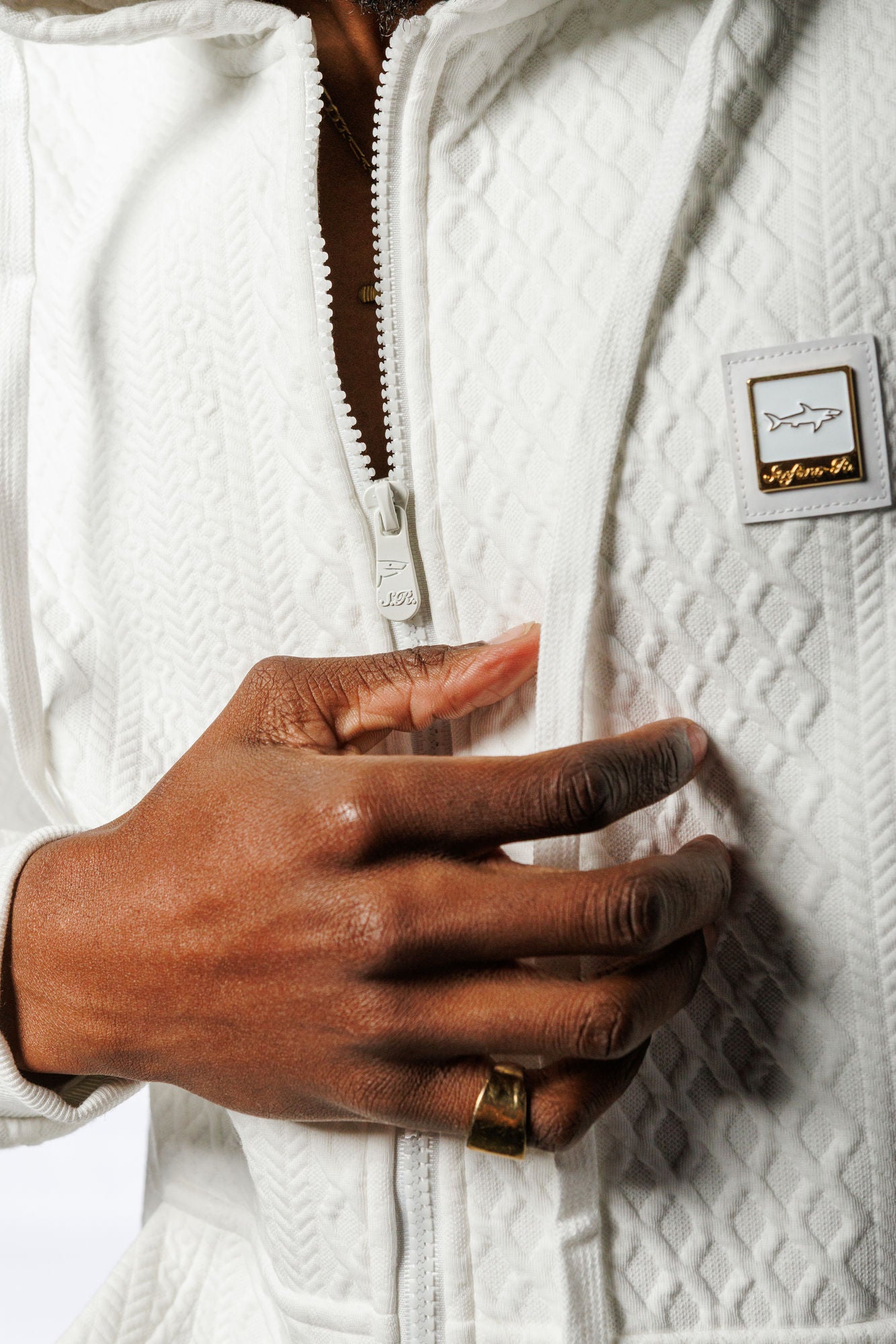 SR Lounge Tracksuit White