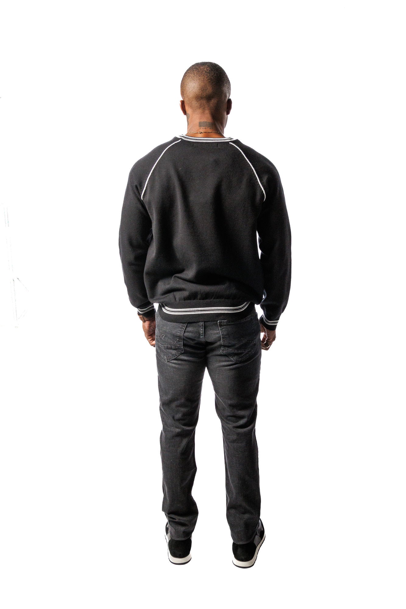 SR Classic Knit Jersey Black
