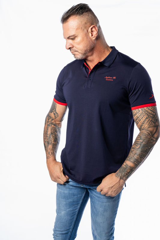 Yachting Golfer Navy & Red