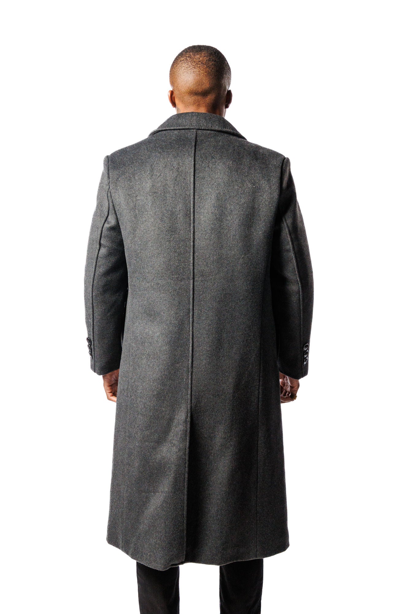 Stefano R. Grey Winter Coat