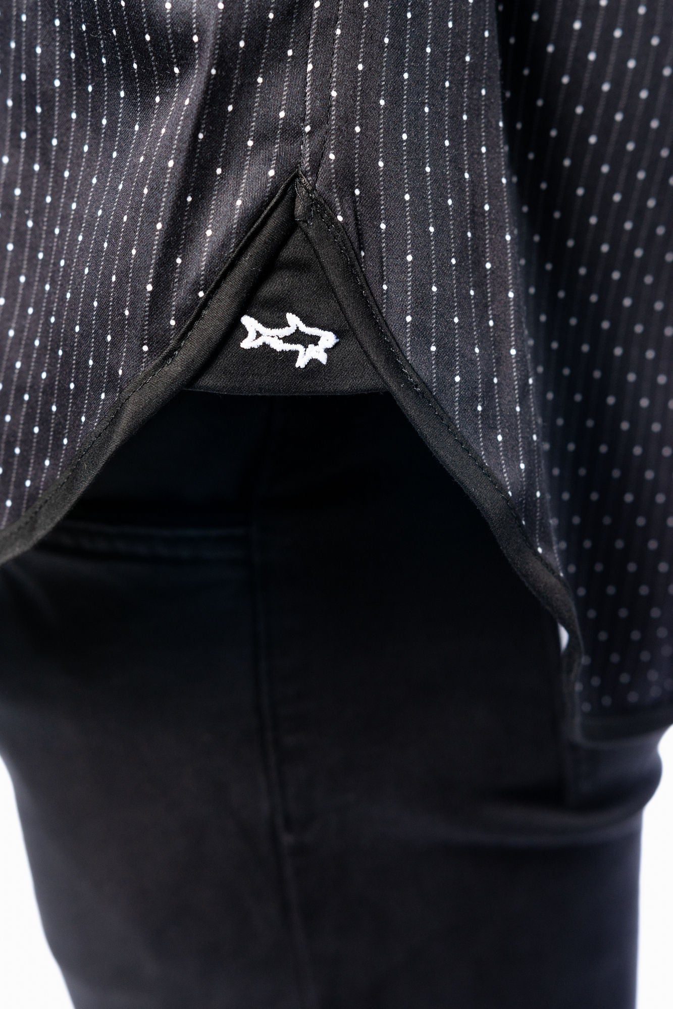 Black Patterned Shirt