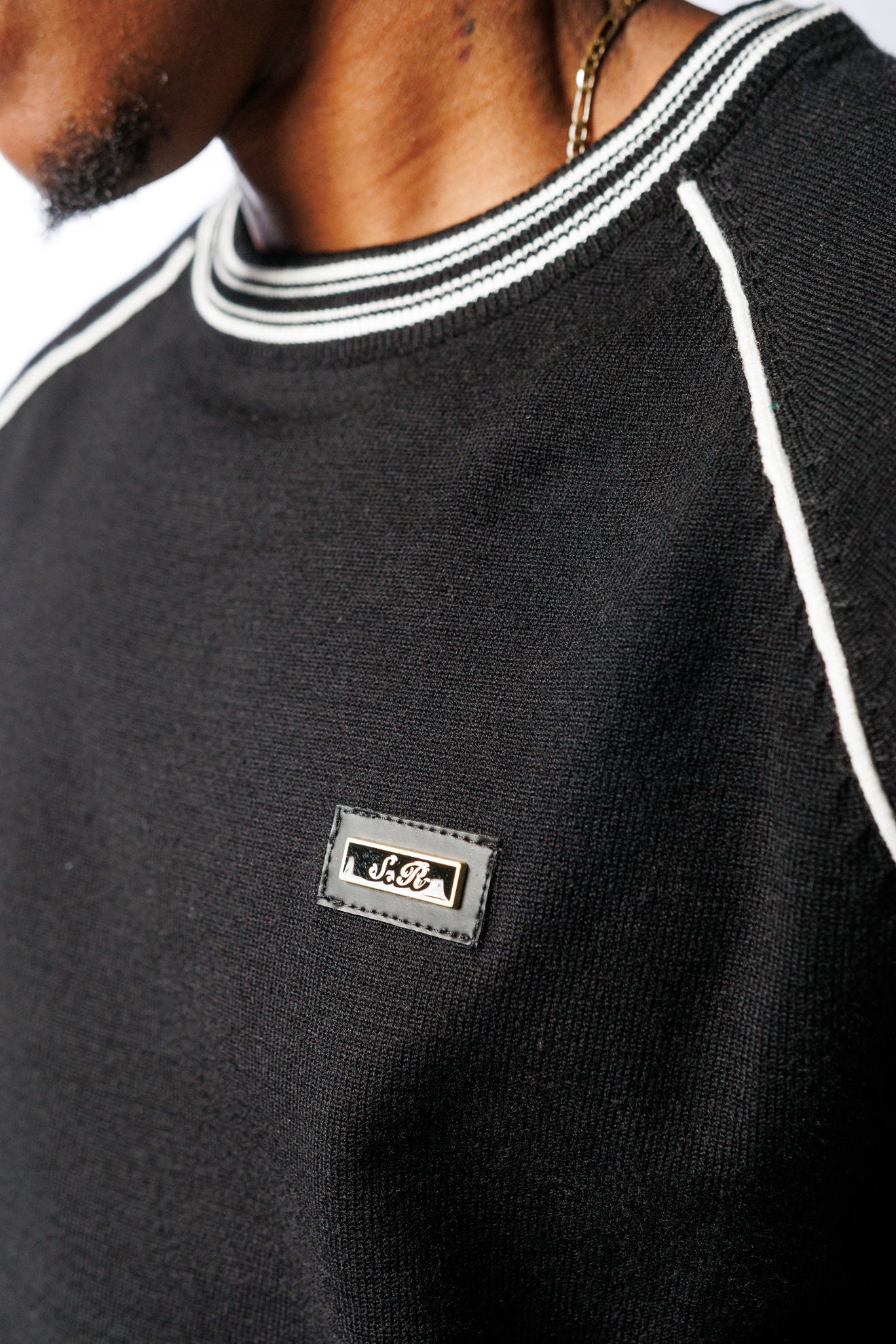 SR Classic Knit Jersey Black
