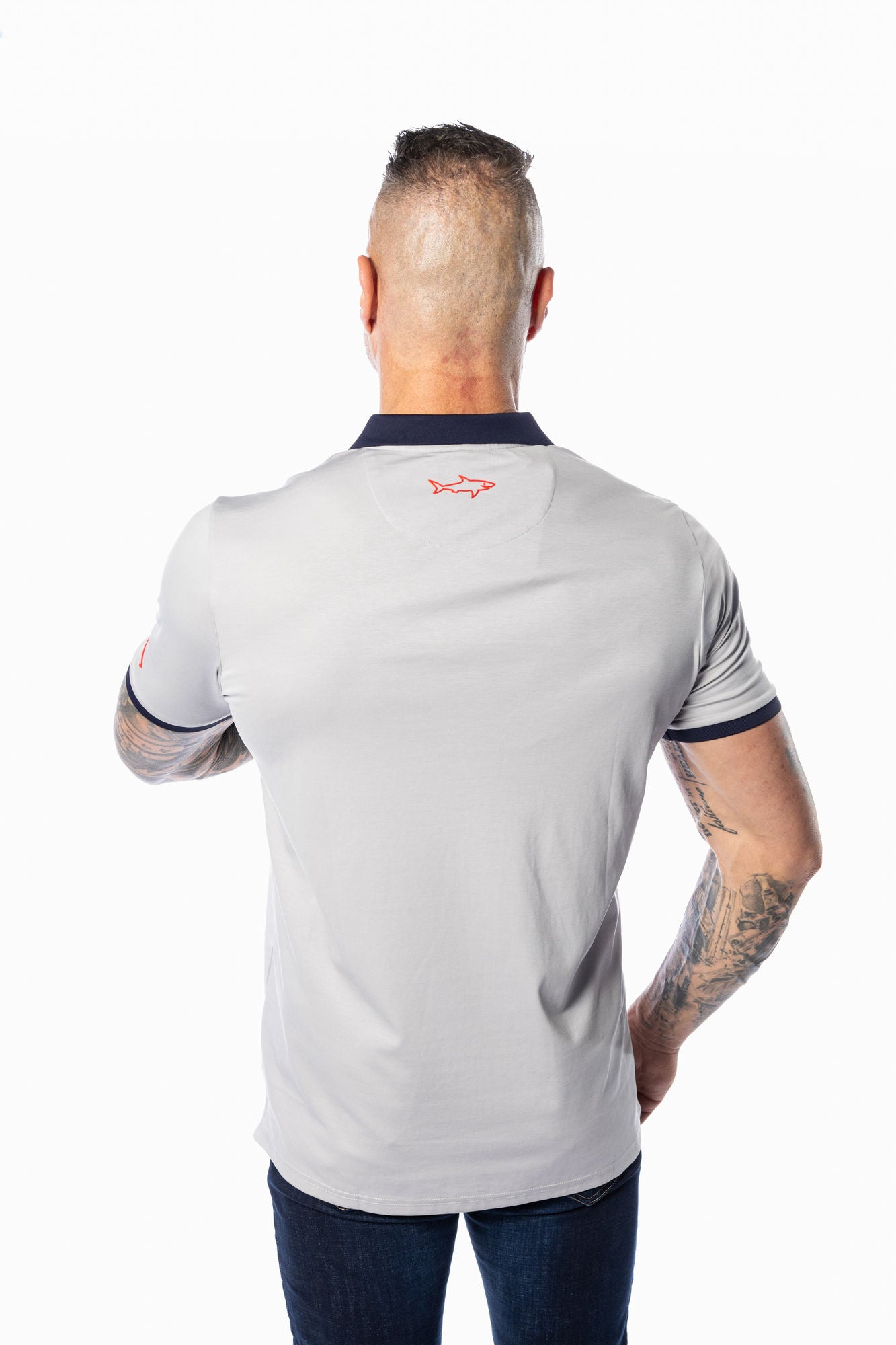 Uomo Golfer Grey & Navy