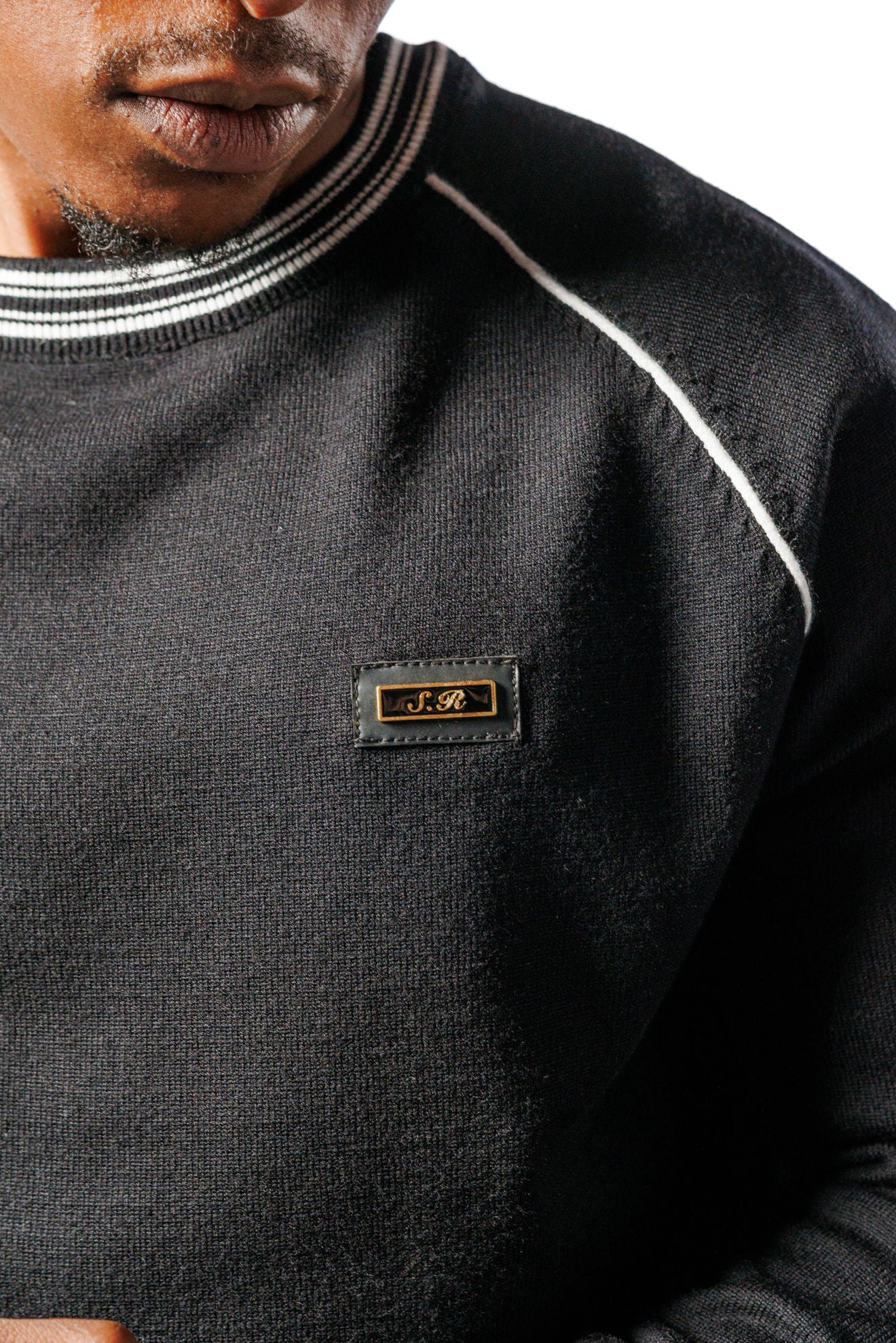SR Classic Knit Jersey Black