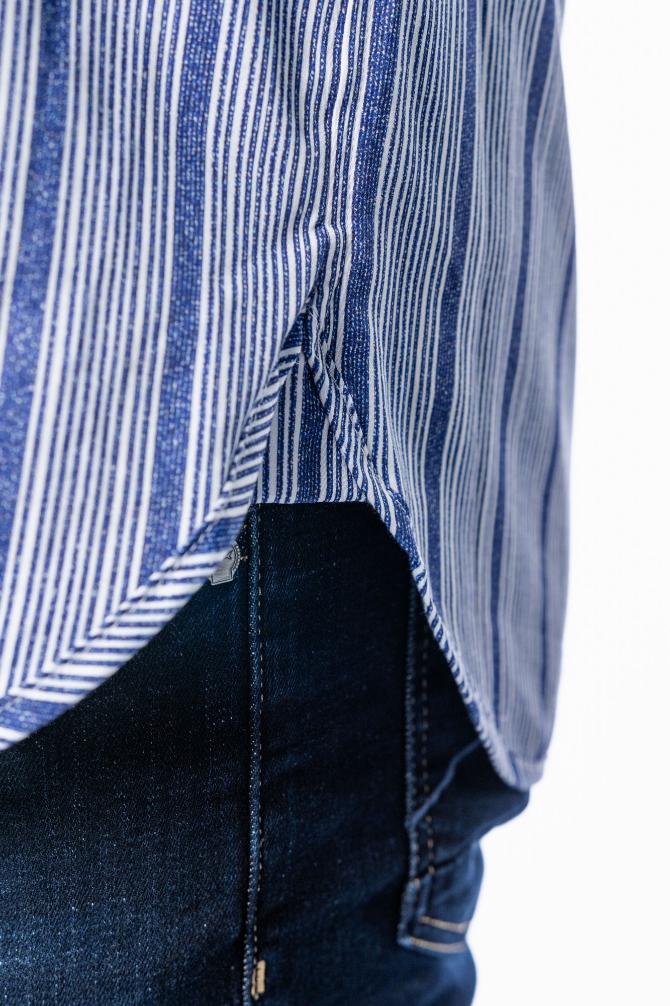 Blue Striped Shirt
